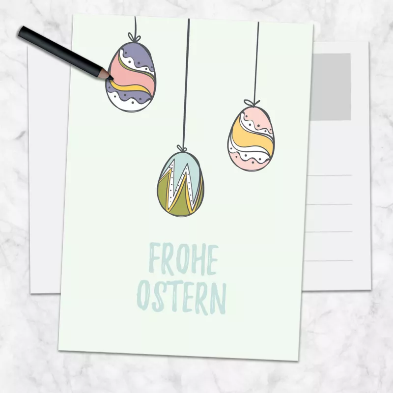 Osterkarten Ostern 6er Set
