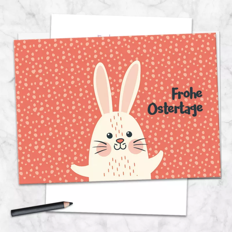 Osterkarten Osterhase