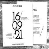 Einladungskarte Geburtstag