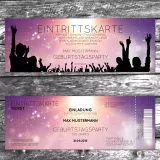 Einladungskarte Party