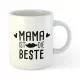 Kaffee Tee Glas Mama ist die Beste