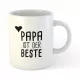 Kaffee Tee Becher Papa ist der Beste